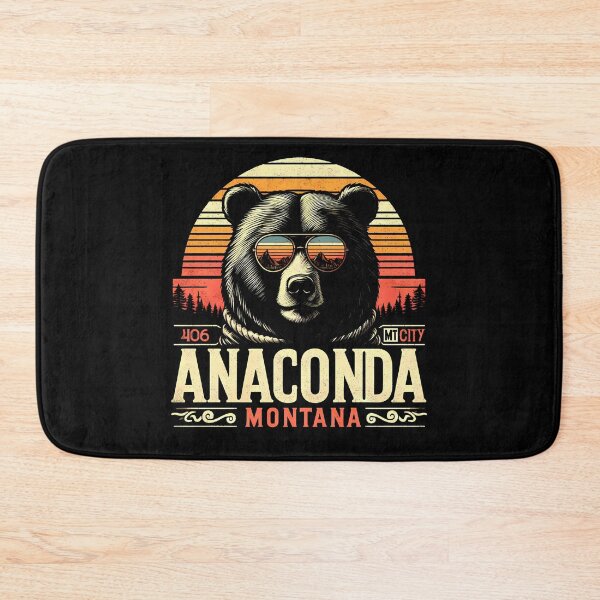 Item preview, Anaconda Montana - Vintage Retro Black Bear Sunglasses Mountain Anaconda MT 406 Gift designed and sold by JUSTBEELEGANT.