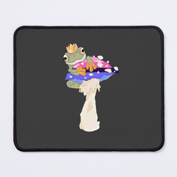 Item preview, Omnisexual Pride Frog on a Mushroom designed and sold by ghostscreations.