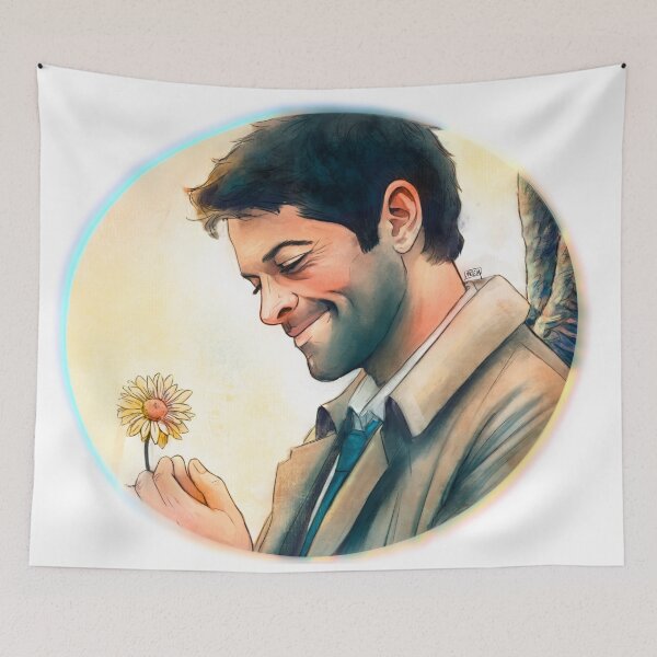 Item preview, Castiel happy  designed and sold by M-O-E-M.