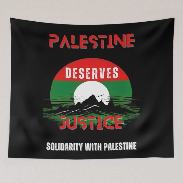 Item preview, Palestine deserves justice designed and sold by HSJdesignseu.