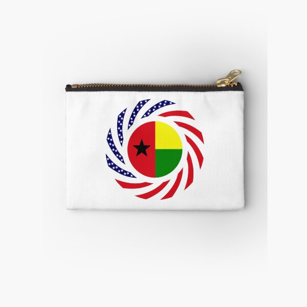 Item preview, Guinea Bissau American Multinational Patriot Flag Series designed and sold by Carbon-Fibre Media.