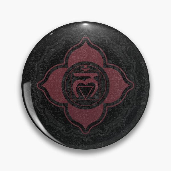 Item preview, Root Chakra Mandala - Coal + Wine designed and sold by Irene Estelle.