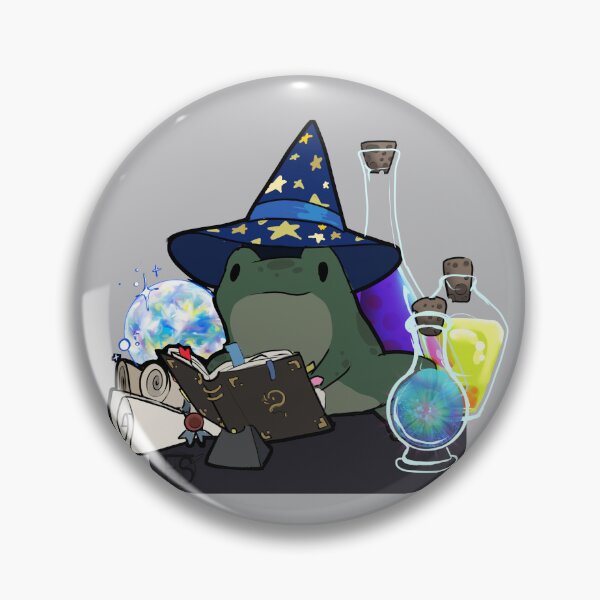 Item preview, Wizard Frog designed and sold by FruitCupSpace.