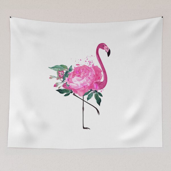Aperçu de l'œuvre Mode flamant rose et rose créée et vendue par FleurDesign.