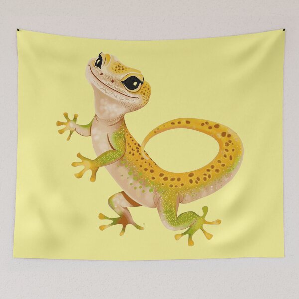 Item preview, Dancing Leopard Gecko designed and sold by HausKatz.