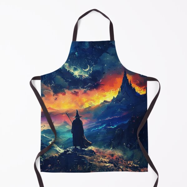 Item preview, Scary Landscape Wizard Classic T-Shirt designed and sold by TheDarkStone.