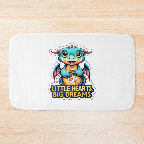 Item preview, Little Hearts, Big Dreams - Baby Dragon and Stethoscope designed and sold by NiftyWrx.
