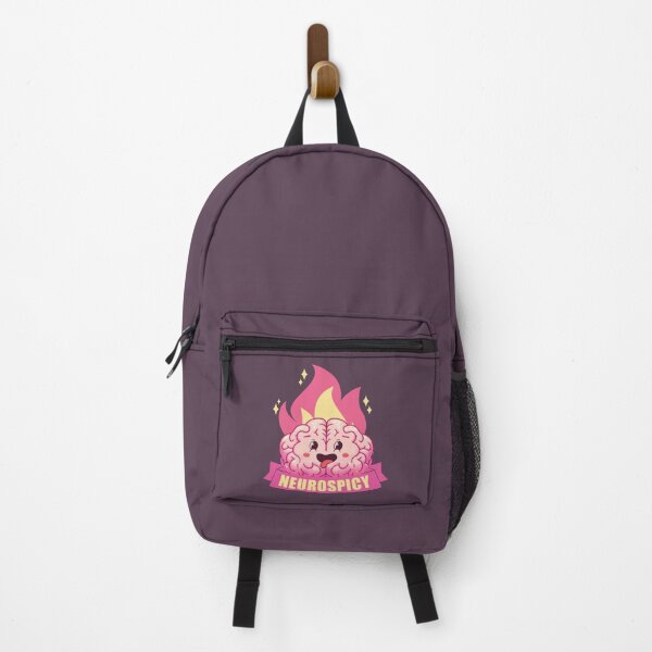 Aperçu de l'œuvre Neurospicy Neurodiversité TDAH TSA Autisme Kawaii Cerveau créée et vendue par stylesip.