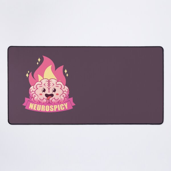 Item preview, Neurospicy Neurodiversidad TDAH TEA Autismo Cerebro Kawaii designed and sold by stylesip.