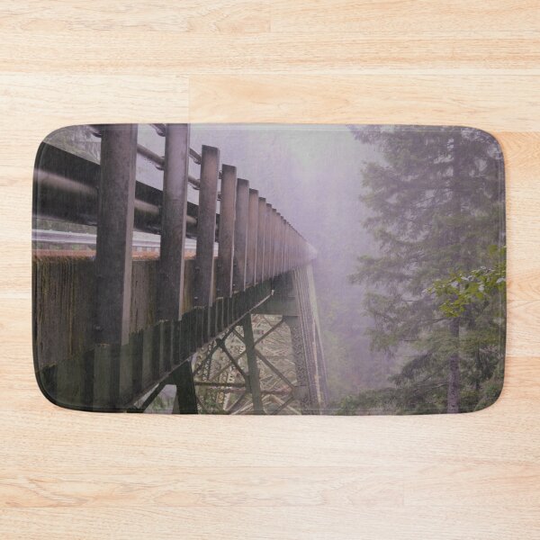 Item preview, High Steel Bridge on a Misty Olympics Morning designed and sold by DancingComets.