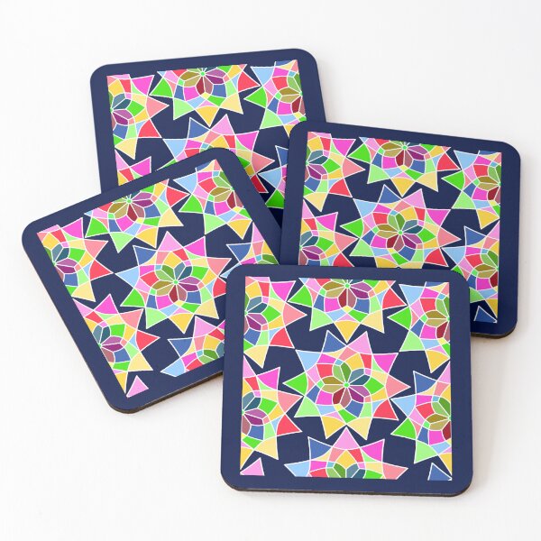 Item preview, Abstract colourful Geometric pattern designed and sold by Charmy Design.