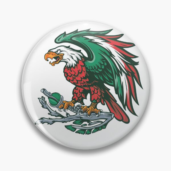 Item preview, Mexican Eagle standing on a branch designed and sold by TeTrendz.