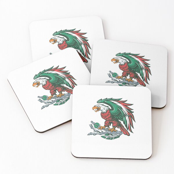 Item preview, Mexican Eagle standing on a branch designed and sold by TeTrendz.