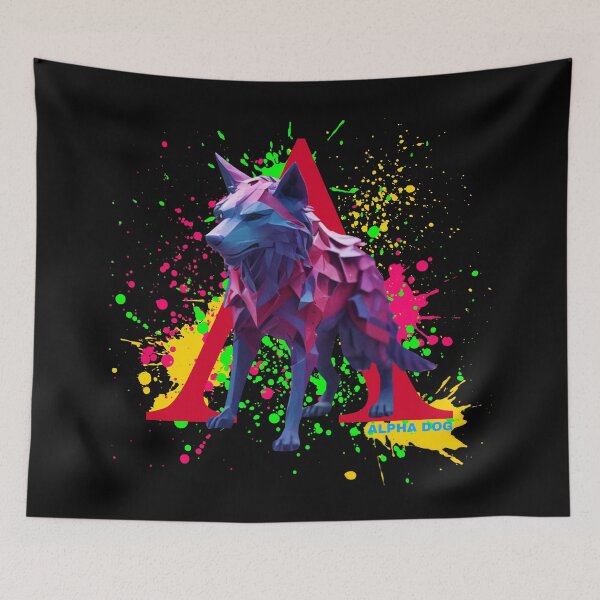 Item preview, Blue Alpha Dog designed and sold by pUNKnown.