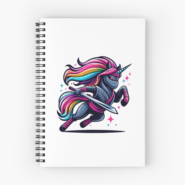 Item preview, Ninja Mystical Warrior Unicorn designed and sold by Designowner.