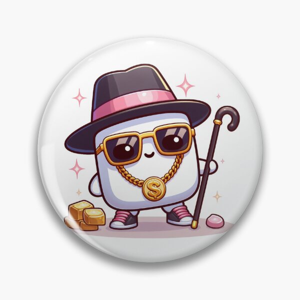 Item preview, Foodie Chibi Series - Marshmallow Chan 008 designed and sold by xiaoxiaochibi.