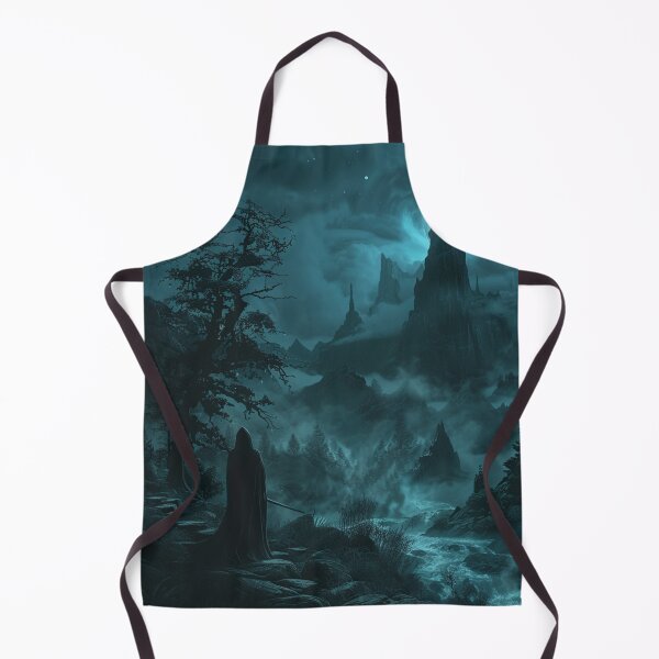 Item preview, Scary Landscape Wizard Classic T-Shirt designed and sold by TheDarkStone.