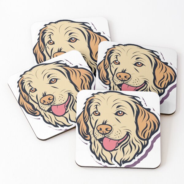 Item preview, Friendly Golden Retriever Dog Lover Design designed and sold by NiftyWrx.