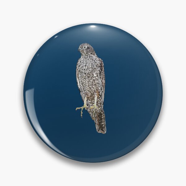Item preview, Collared Sparrowhawk White Alternate Design  designed and sold by designsasstultd.