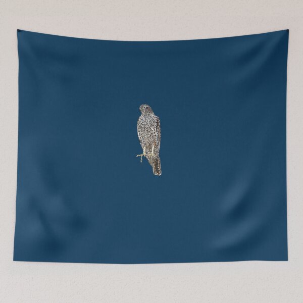 Item preview, Collared Sparrowhawk White Alternate Design  designed and sold by designsasstultd.