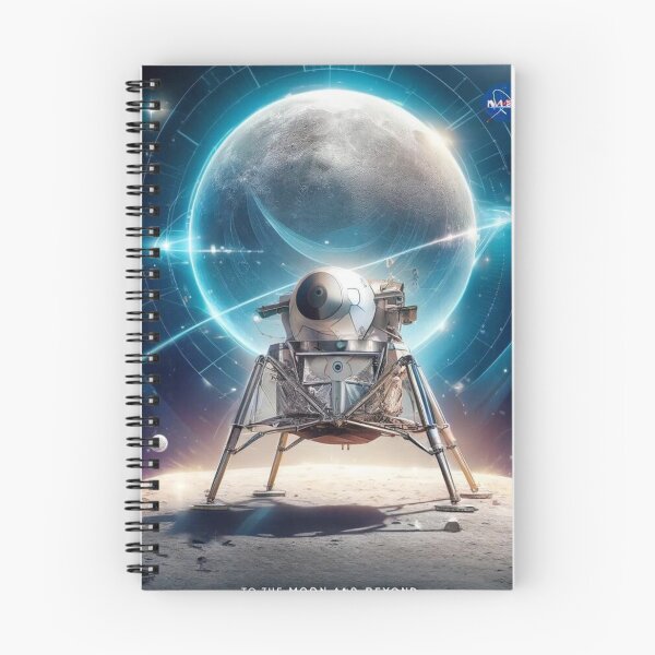 Item preview, Artemis lander designed and sold by TEEJAMBOREE.