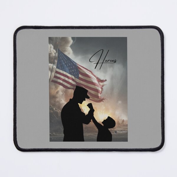 Item preview, Heroes United: Flag, Father, Son designed and sold by ValorVerse.