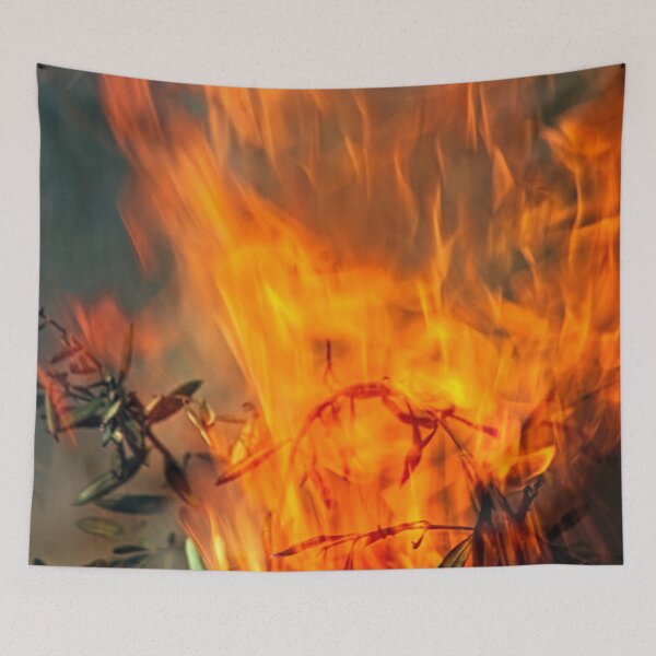 Item preview, Fire Bonfire Flames Closeup designed and sold by worldways.