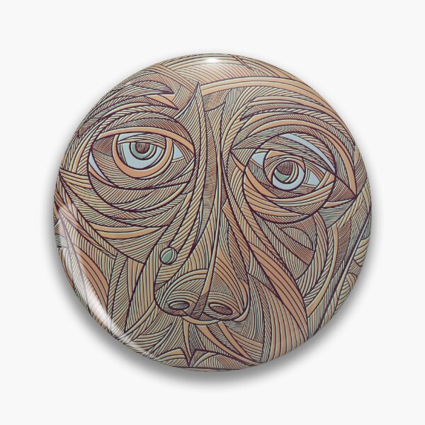 Item preview, Abstract man’s face designed and sold by DaveDanchuk.