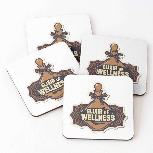 Item preview, Vintage Apothecary Elixir of Wellness Bottle designed and sold by NiftyWrx.