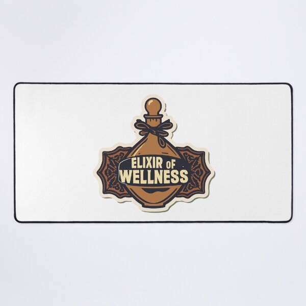 Item preview, Vintage Apothecary Elixir of Wellness Bottle designed and sold by NiftyWrx.