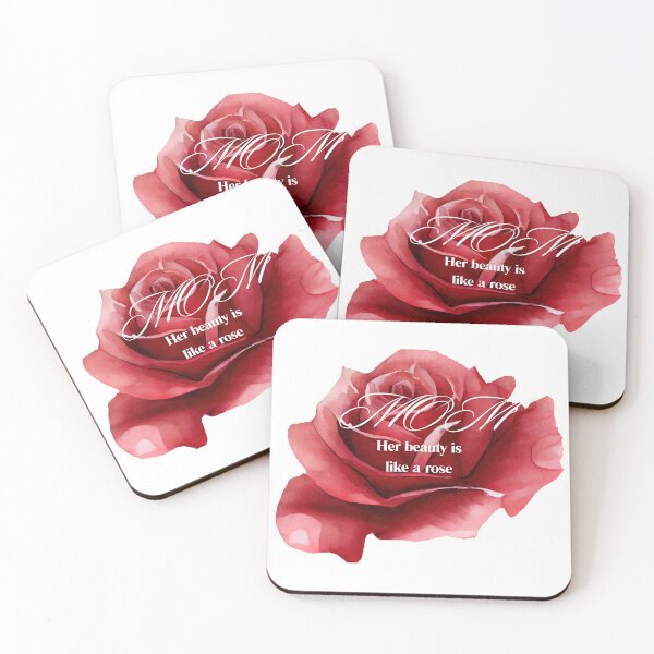 Item preview, Mom her beauty is like a rose designed and sold by kindryb.