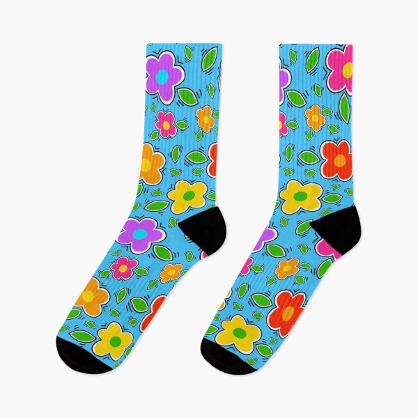 Item preview, Flowers on Blue designed and sold by Lois Eastlund.
