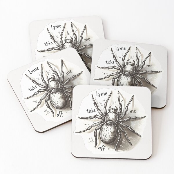 Item preview, lyme ticks me off designed and sold by MendaciousMina.