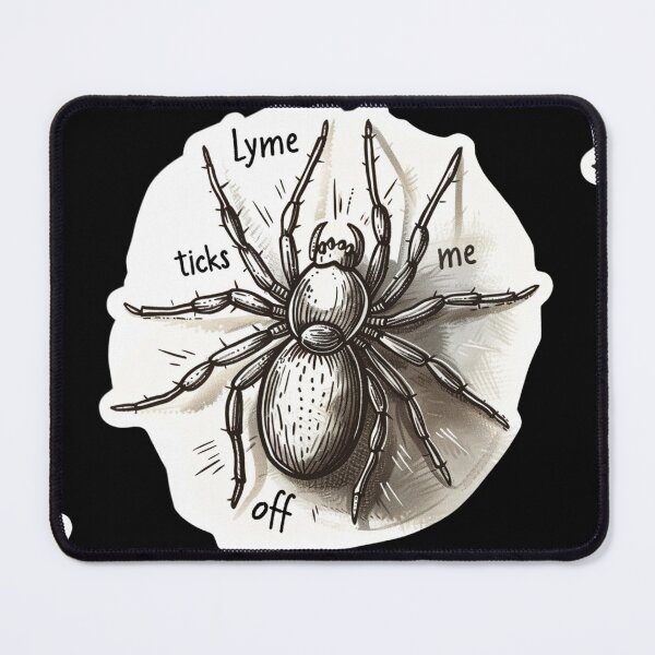 Item preview, lyme ticks me off designed and sold by MendaciousMina.