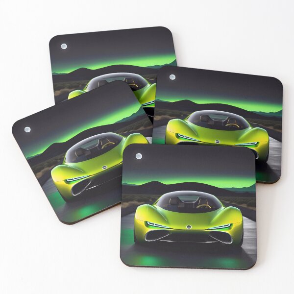 Item preview, Cool Futuristic Electric Sports Car On A Alien Planet designed and sold by TheArtOfPat.