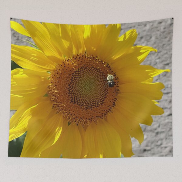 Item preview, Sunflower and Busy Bumblebee designed and sold by WhiteSoftPetals.