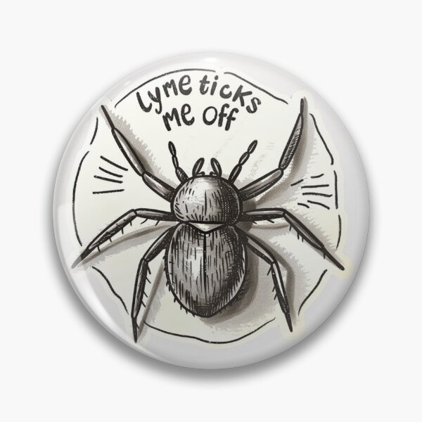 Item preview, lyme ticks me off designed and sold by MendaciousMina.