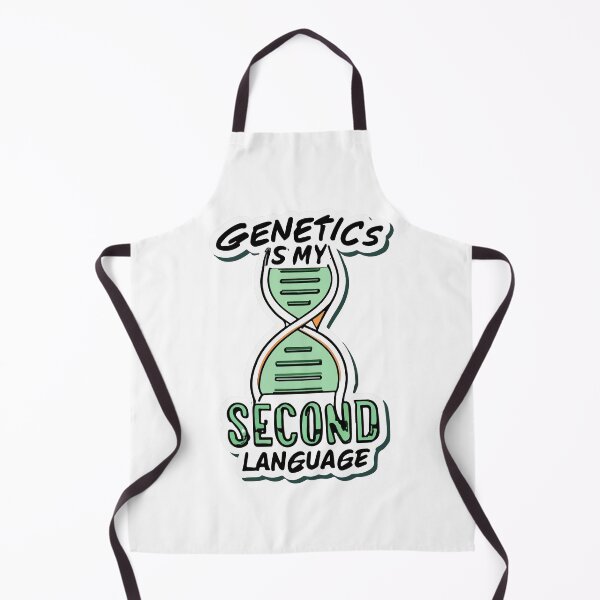 Item preview, Genetics Is My Second Language - DNA Helix Design designed and sold by NiftyWrx.