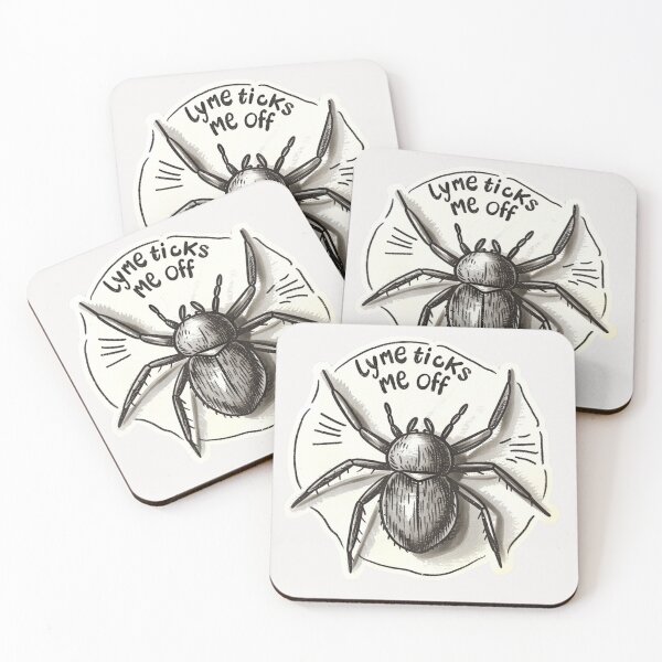 Item preview, lyme ticks me off designed and sold by MendaciousMina.