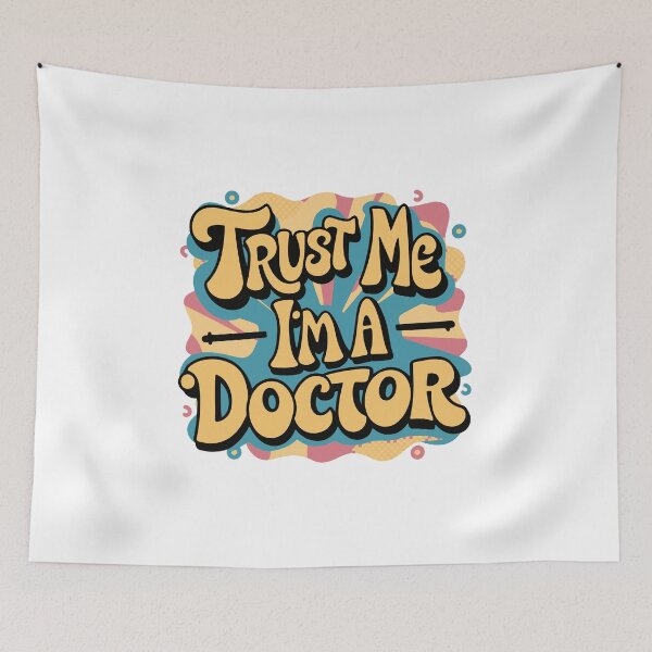 Item preview, Trust Me, I'm a Doctor designed and sold by Cuckoo Parrot.