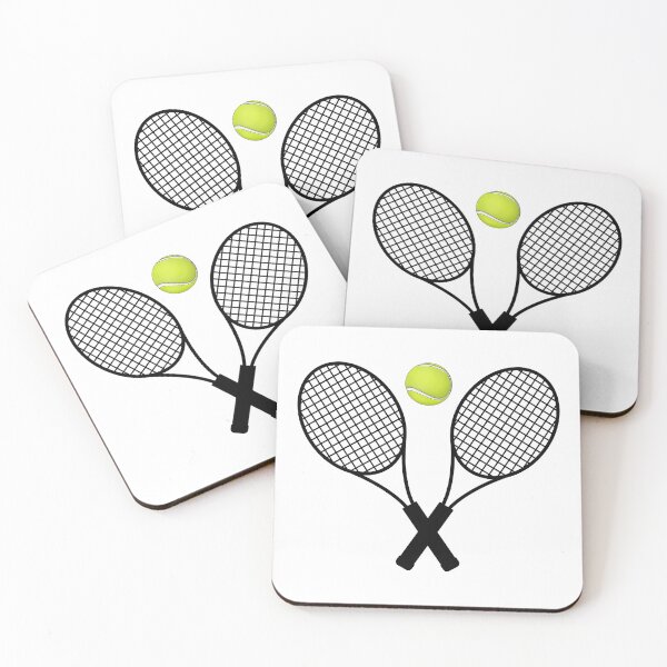 Item preview, Tennis Rackets With Tennis Ball designed and sold by BrittSombroek.