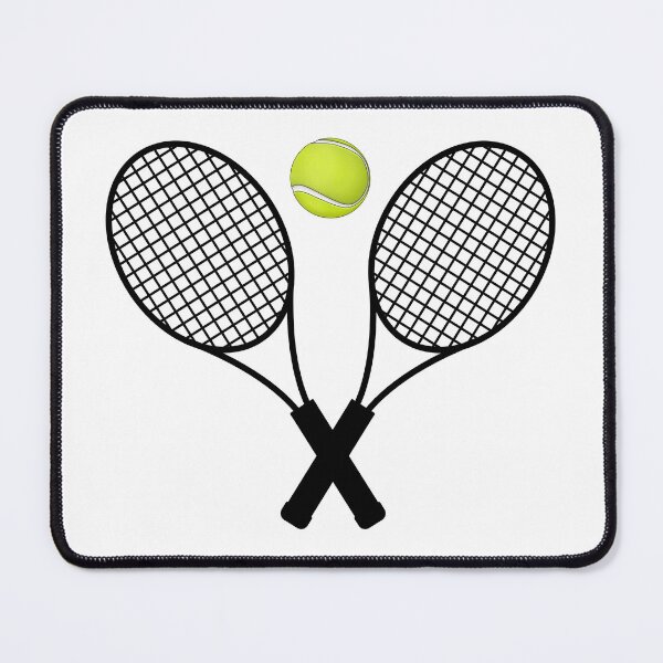 Item preview, Tennis Rackets With Tennis Ball designed and sold by BrittSombroek.