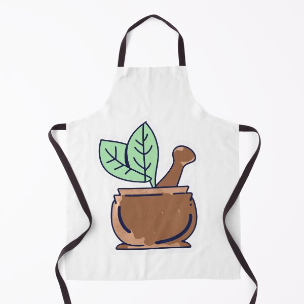 Item preview, Natural Remedies Mortar and Pestle Watercolor Art designed and sold by NiftyWrx.