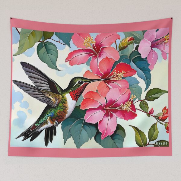 Item preview, Humming Bird Bliss designed and sold by Alma Lee.