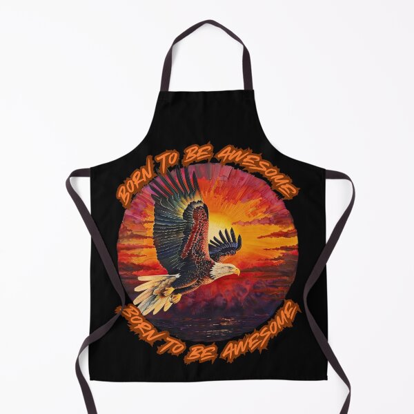 Item preview, BORN TO BE AWESOME SUNSNET EAGLE designed and sold by FluxDesigner.