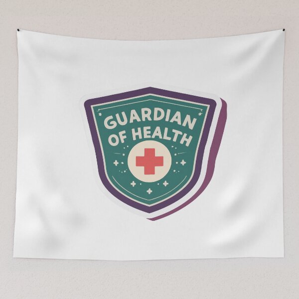 Item preview, Guardian of Health Shield Design designed and sold by NiftyWrx.