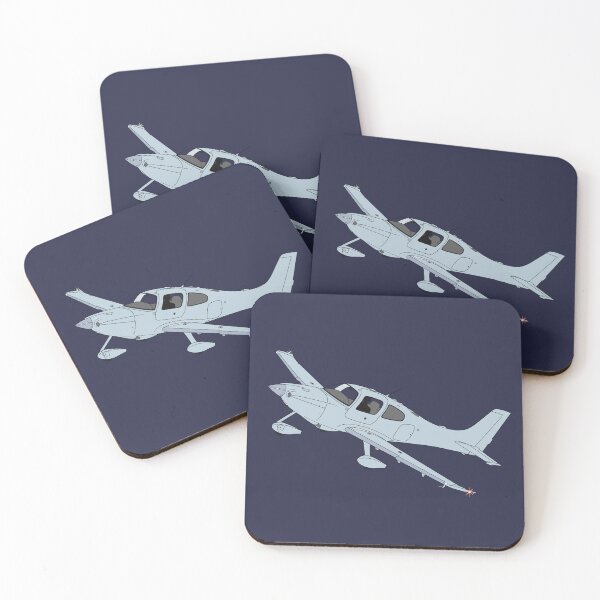Item preview, Cirrus SR22 Aircraft Illustration  designed and sold by skye-studio.