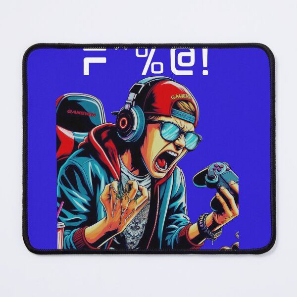 Item preview, Frustration Screams- Pop Art Gaming Boy is feeling the Aggravation designed and sold by Wolvescreate.
