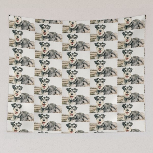 Item preview, Miniature Schnauzer Dog designed and sold by TheAnimalZ00.
