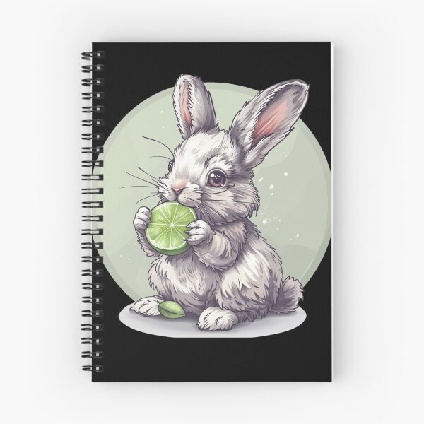 Item preview, Bunny eating a lime designed and sold by MendaciousMina.